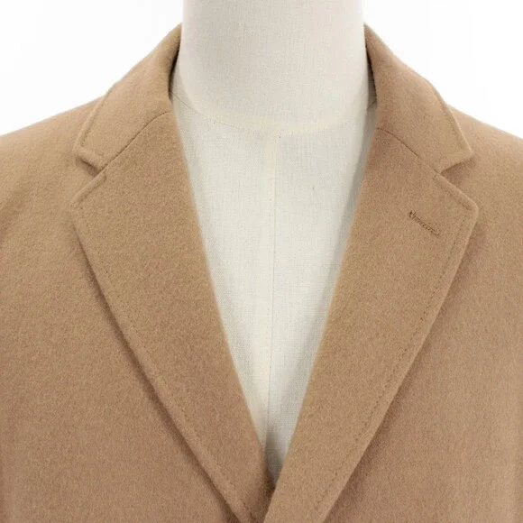 Cardinal of Canada NWD Top Coat Size 50R US in Camel Brown Wool/Poly Blend